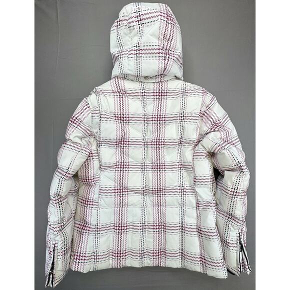 ZeroXposur Women’s Winter Zip Coat  Hood Size Large Down Feathers - Picture 2 of 11